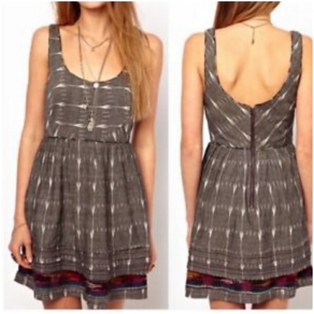 Weather Vane Ikat Dress